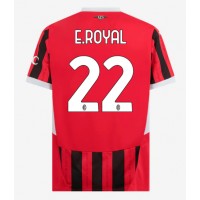 Billiga AC Milan Emerson Royal #22 Hemma fotbollskläder 2024-25 Kortärmad